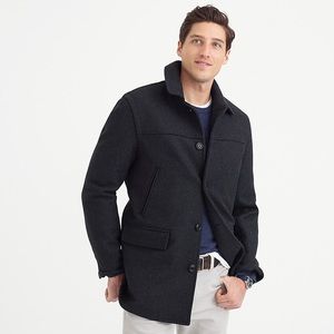 J Crew Men’s wool university jacket pea coat